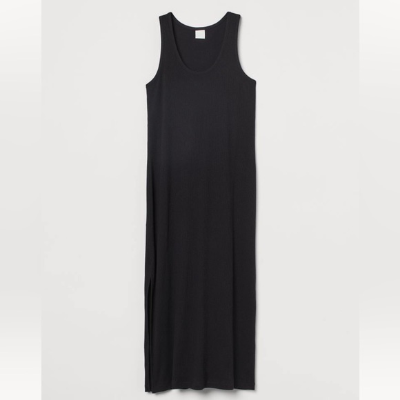 H&M Ribbed maxi dress | NWOT - Picture 3 of 10